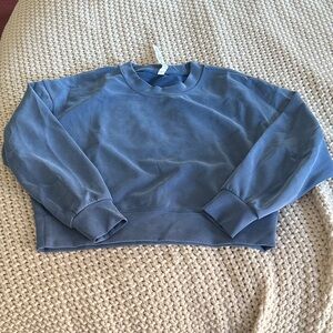 Lululemon Softstreme Cropped Crew Neck - like new